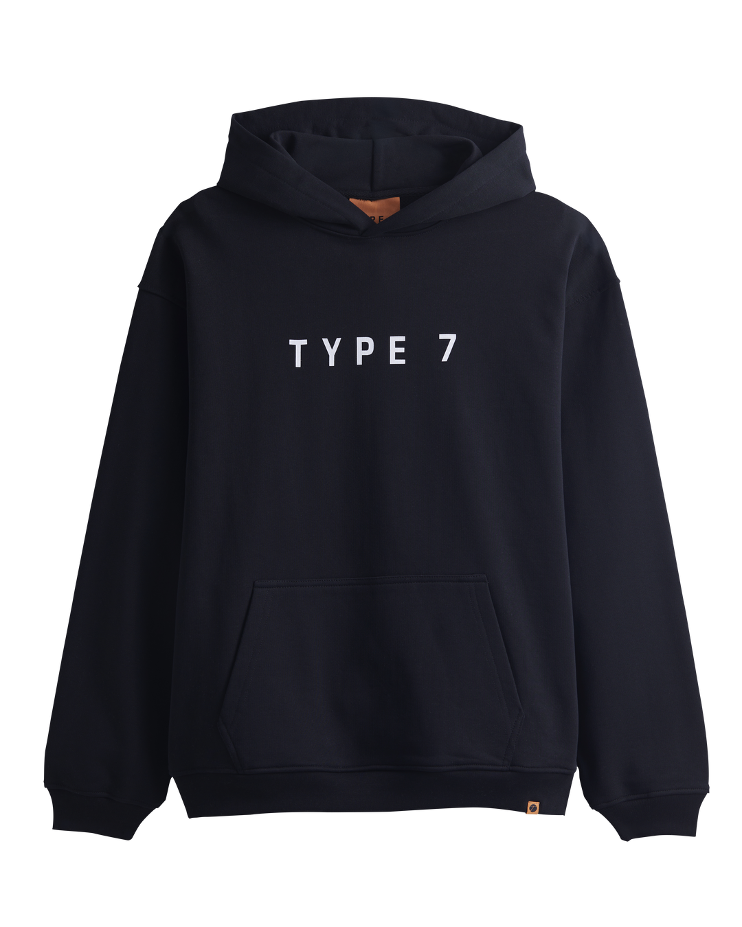 Text Logo Hooded Sweatshirt