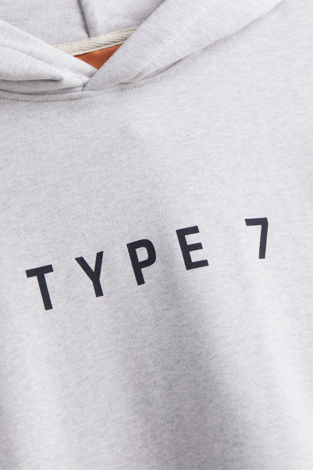 Text Logo Hooded Sweatshirt