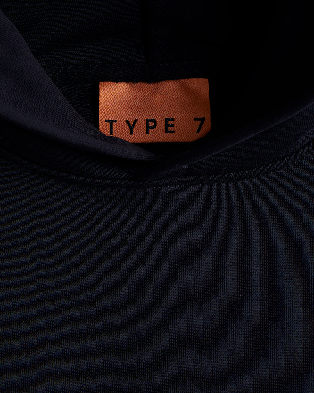 Text Logo Hooded Sweatshirt