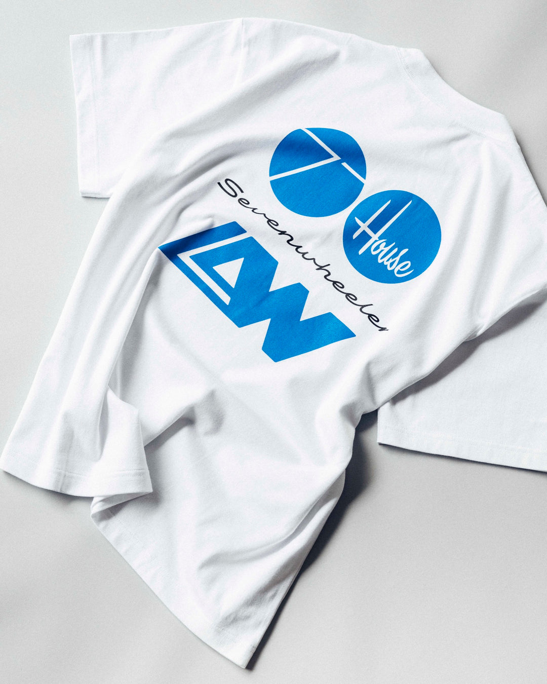 Sevenwheeler Badge Crest T-Shirt White