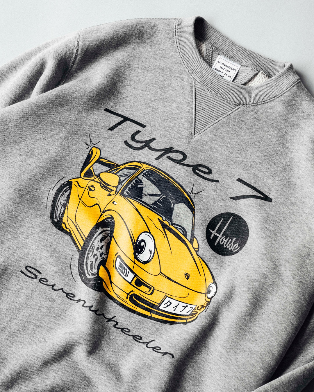 Sevenwheeler 993 RS Sweatshirt Speed Yellow