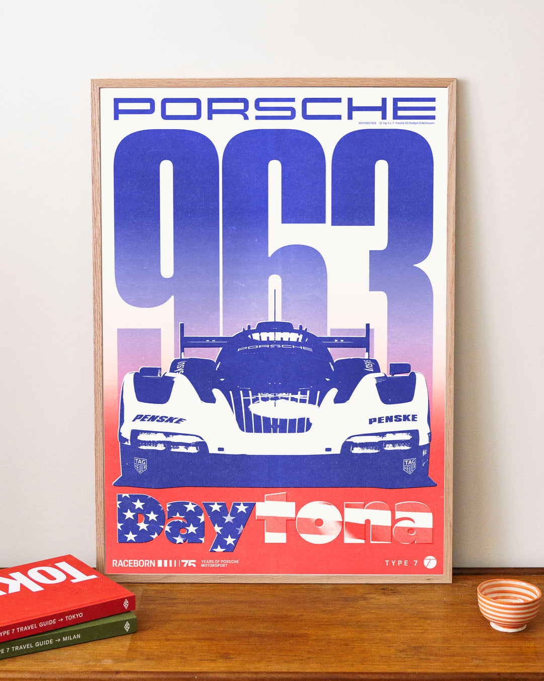 75 Years of Porsche Motorsport: 963 Daytona Poster