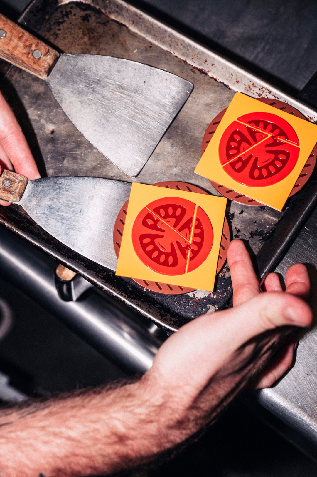 Type 7 Burger Grill Badge