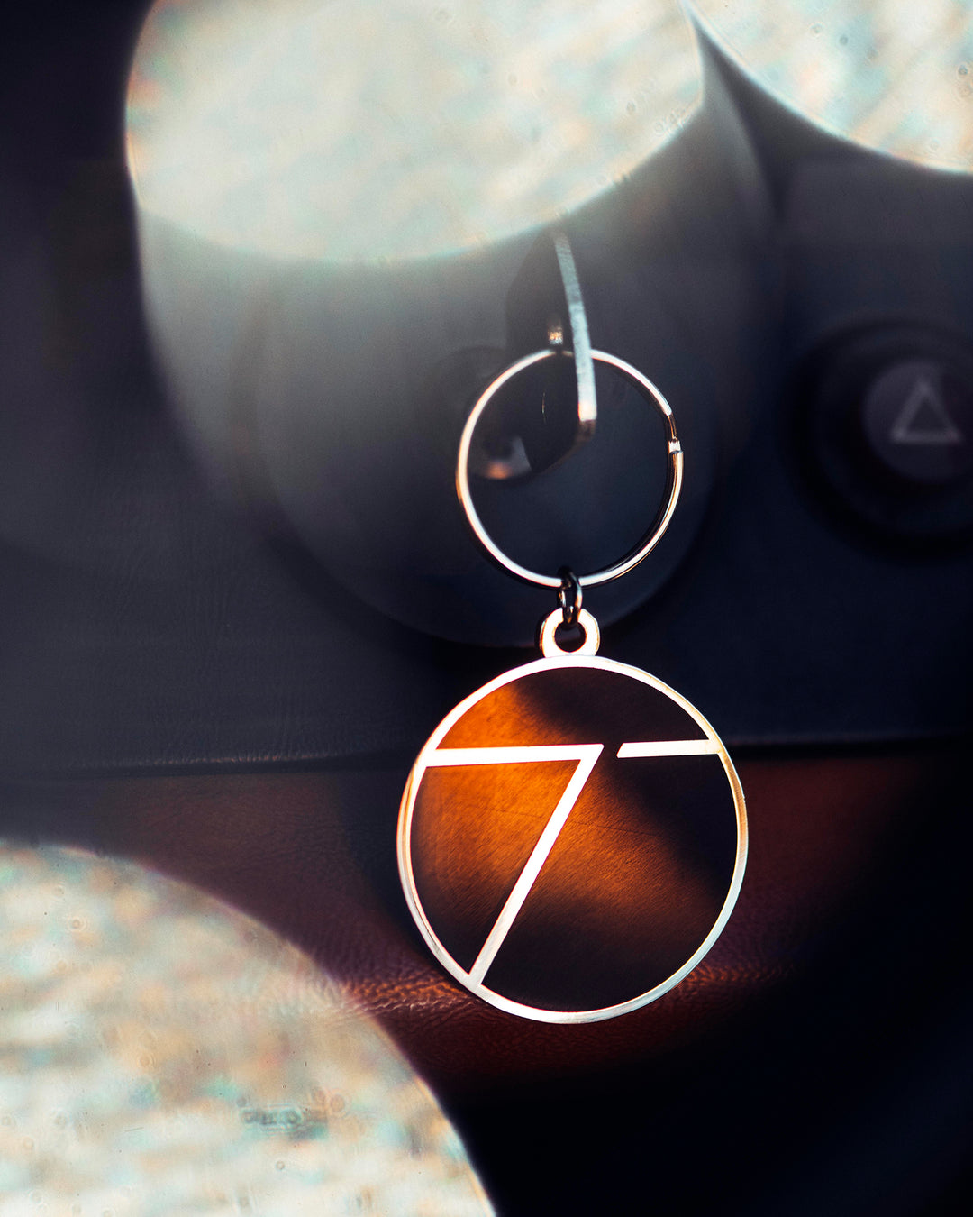 Type 7 Enamel Keychain