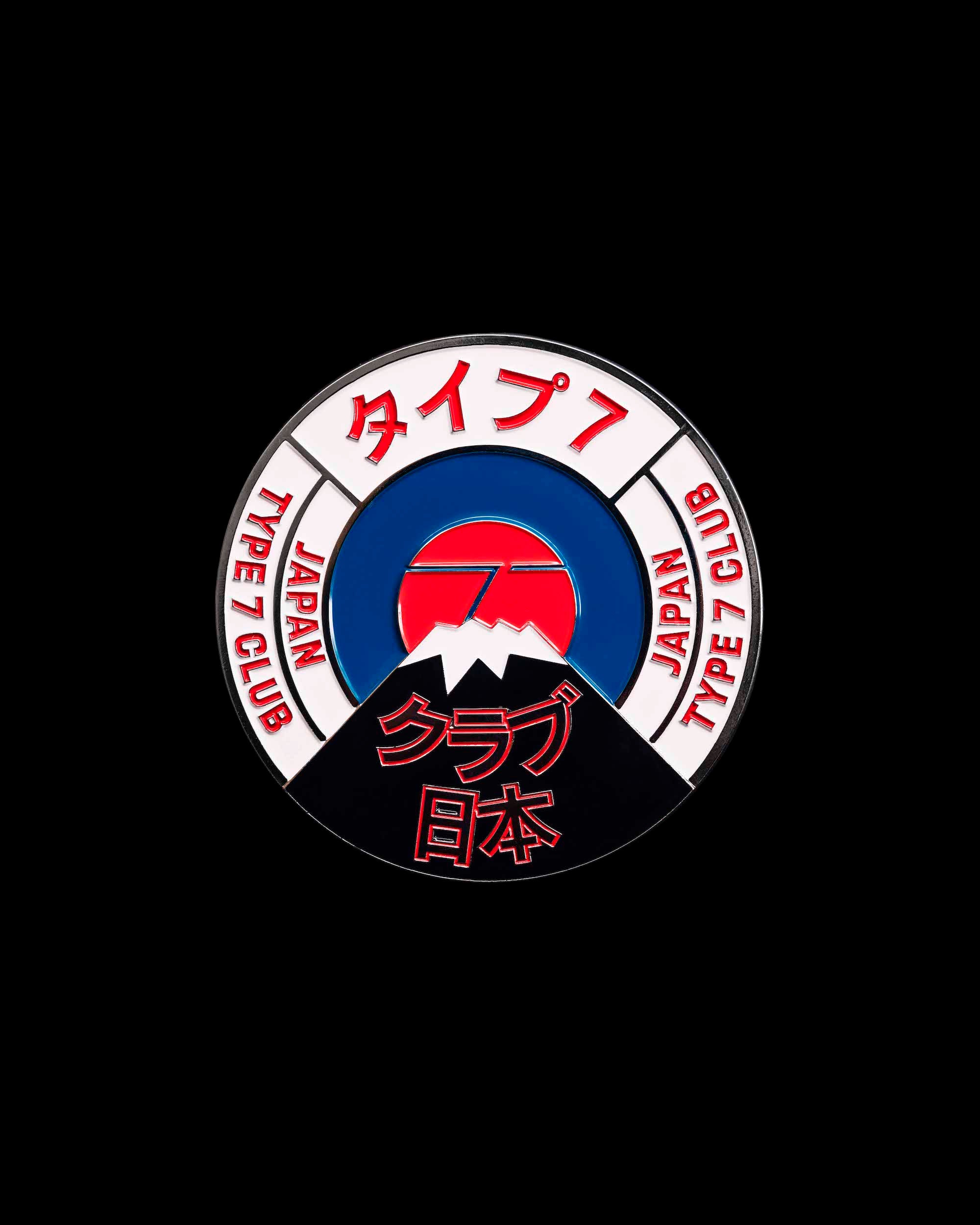 Type 7 Japan Club Grill Badge