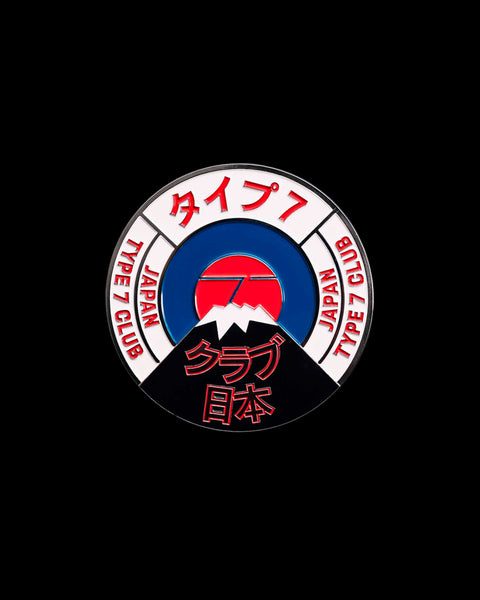 Type 7 Japan Club Grill Badge