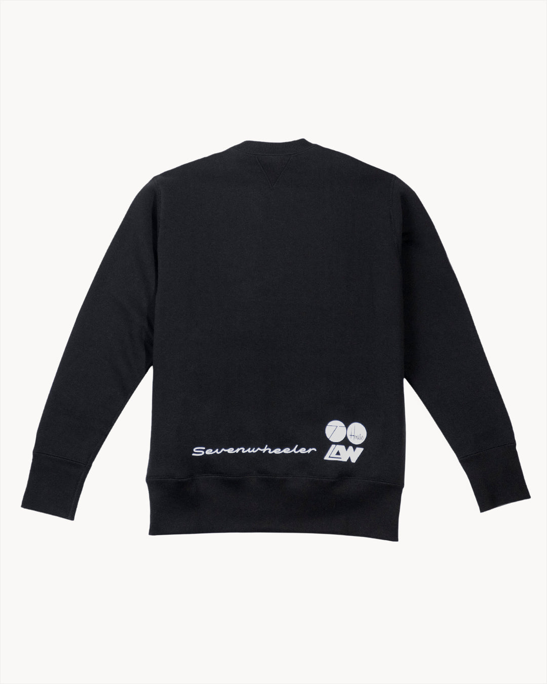 Sevenwheeler Badge Crest Sweatshirt Black