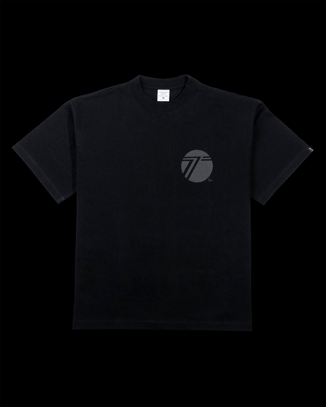 Sevenwheeler Badge Crest T-Shirt Black