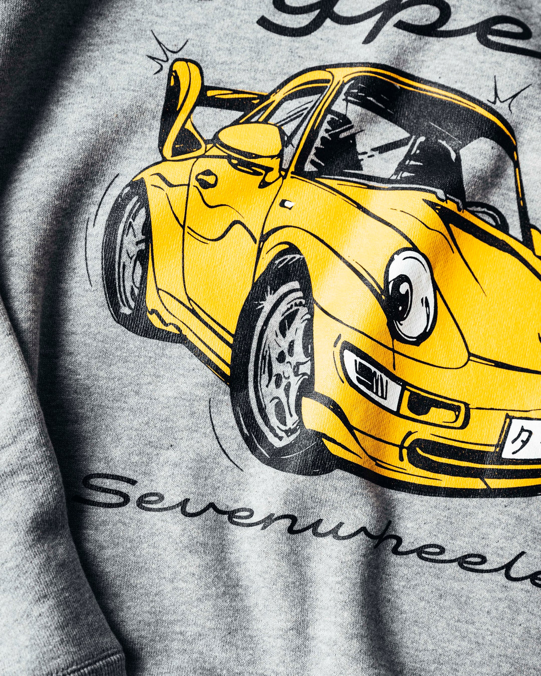 Sevenwheeler 993 RS Sweatshirt Speed Yellow