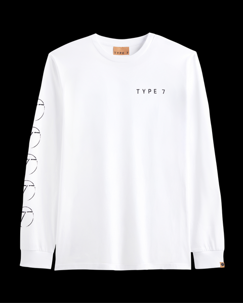 Stencil Logo Long Sleeve Tee